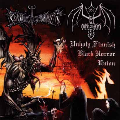 BLOODHAMMER / BLACK BEAST - Unholy Finnish Black Horror Union - CD